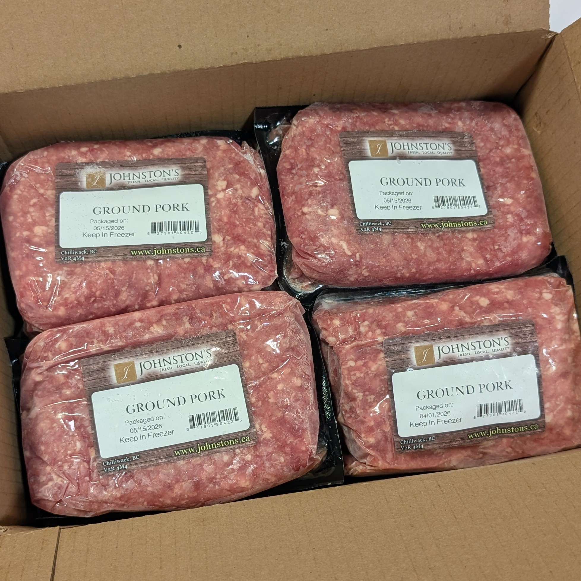 12lbs Ground Pork