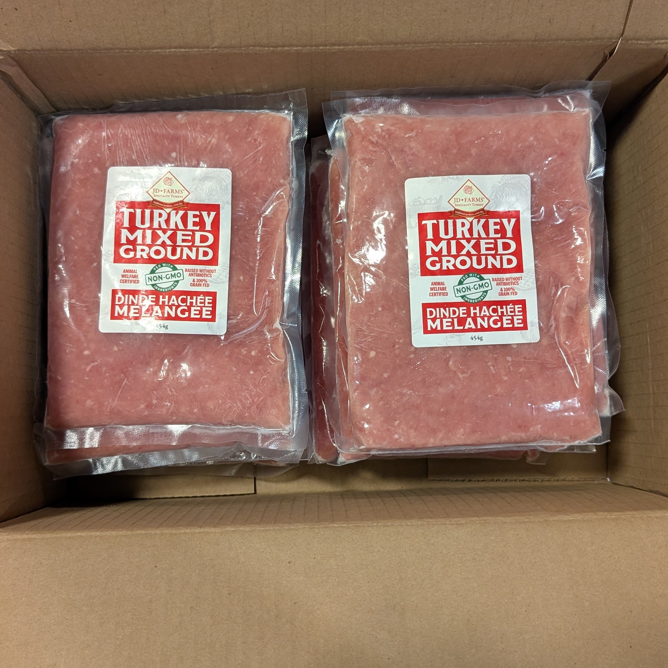 10lb JD Farms Mixed Ground Turkey
