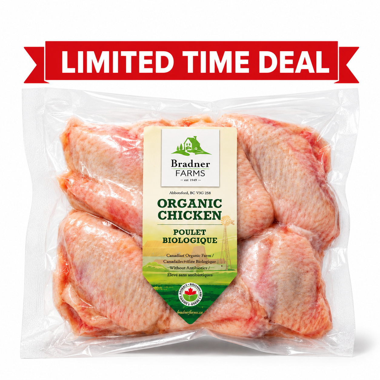 10lbs Organic Chicken Wings