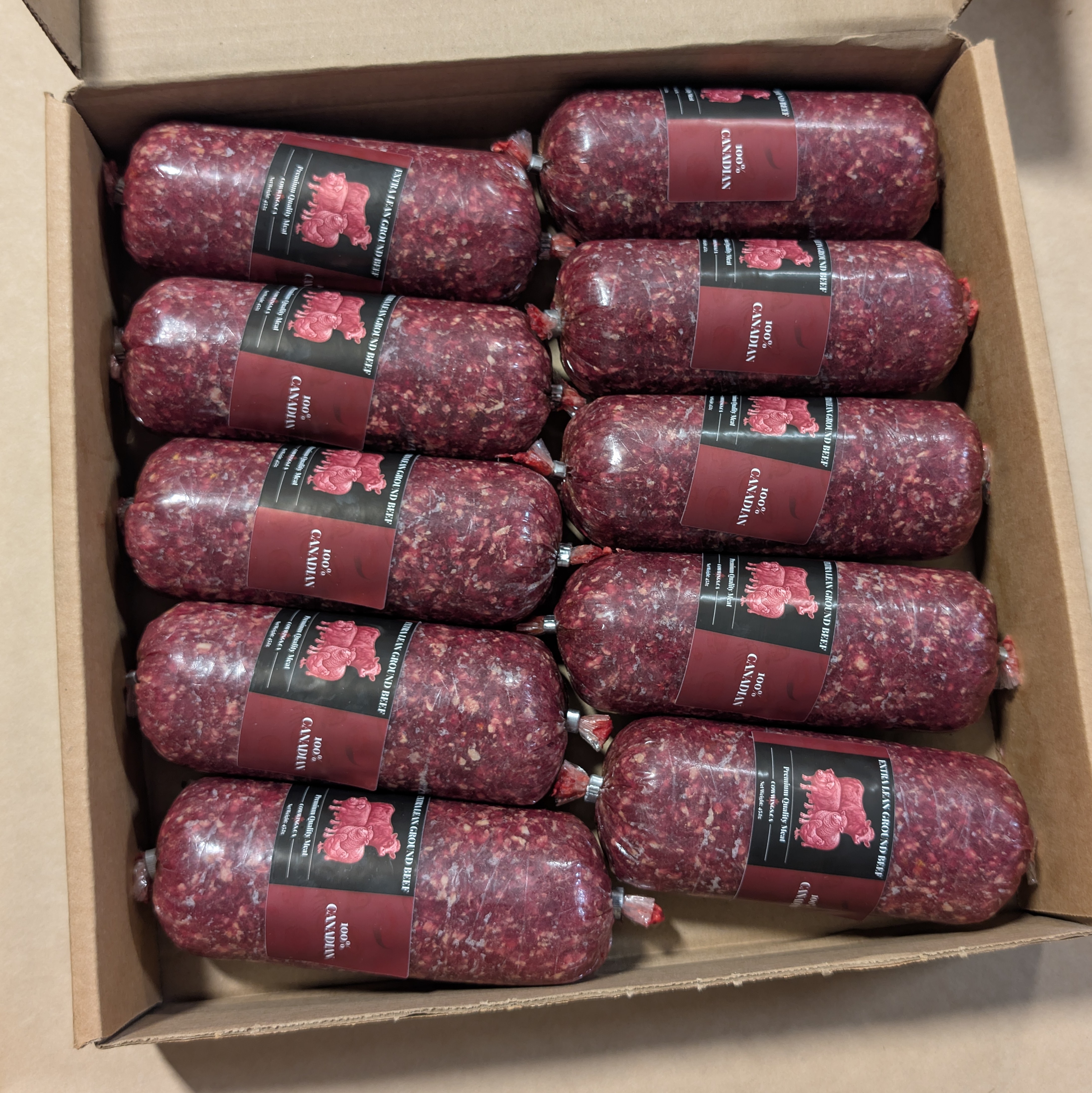 10lbs Local Extra Lean Ground Beef